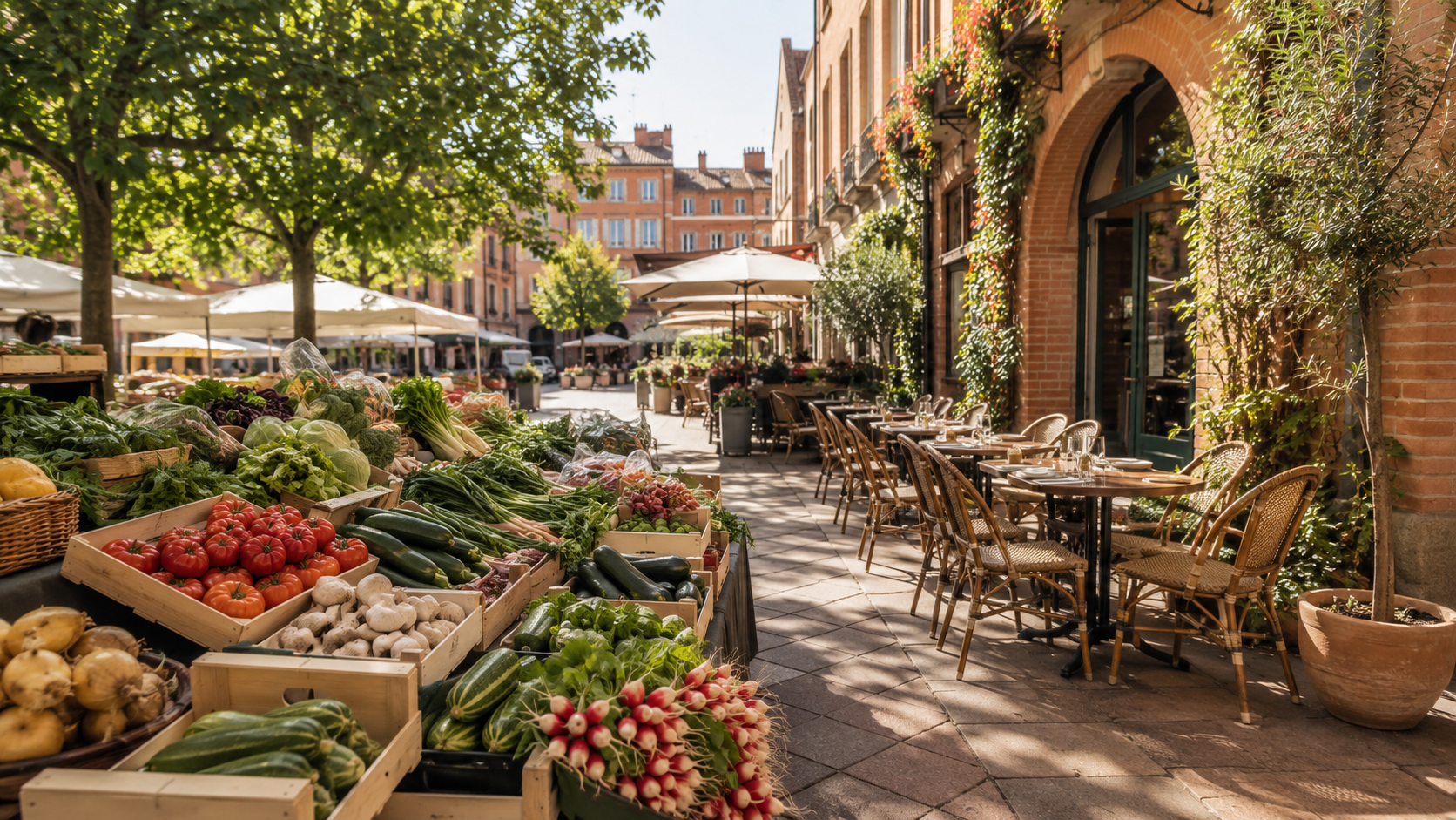 Marché & bistrot à Toulouse