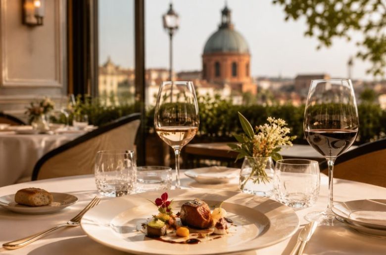 Table gastronomique à Toulouse